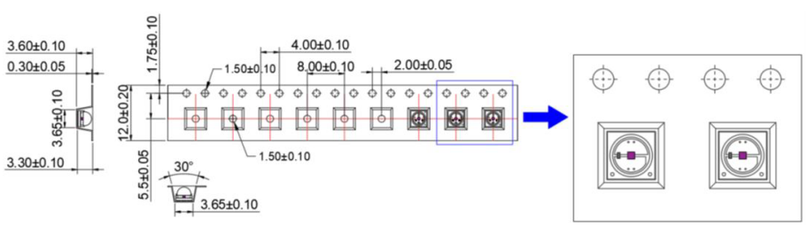 LS2AHAC Deep UV LED chip - Image 7